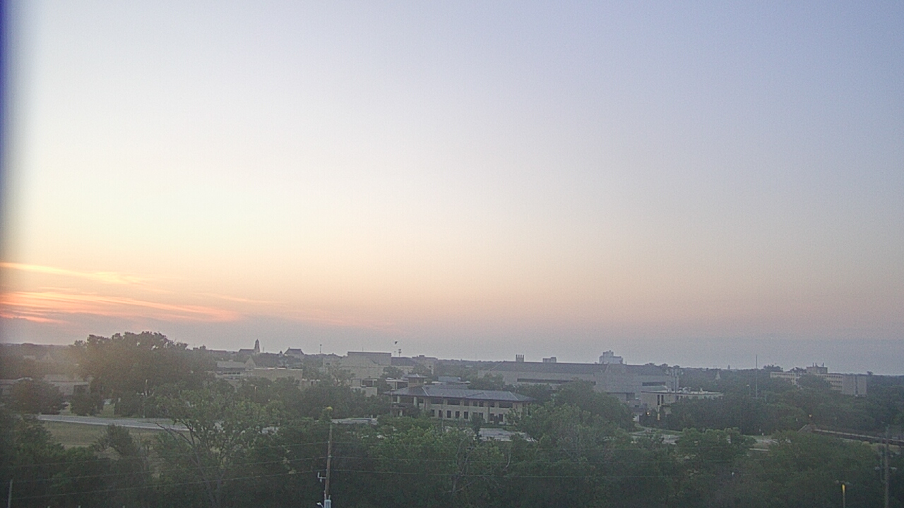 Thumbnail for current weather camera view from Fort Hays State University in Hays, Kansas