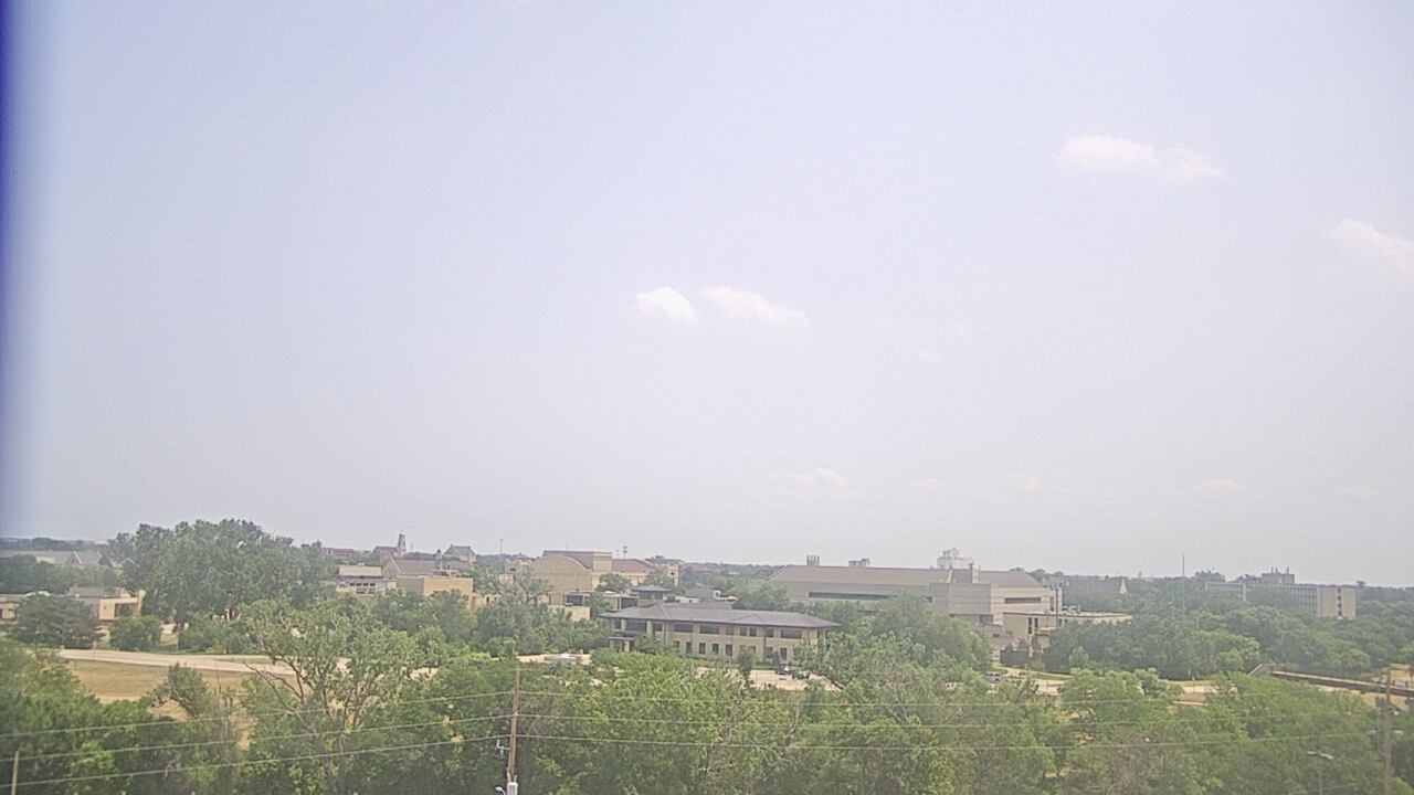 Thumbnail for current weather camera view from Fort Hays State University in Hays, Kansas