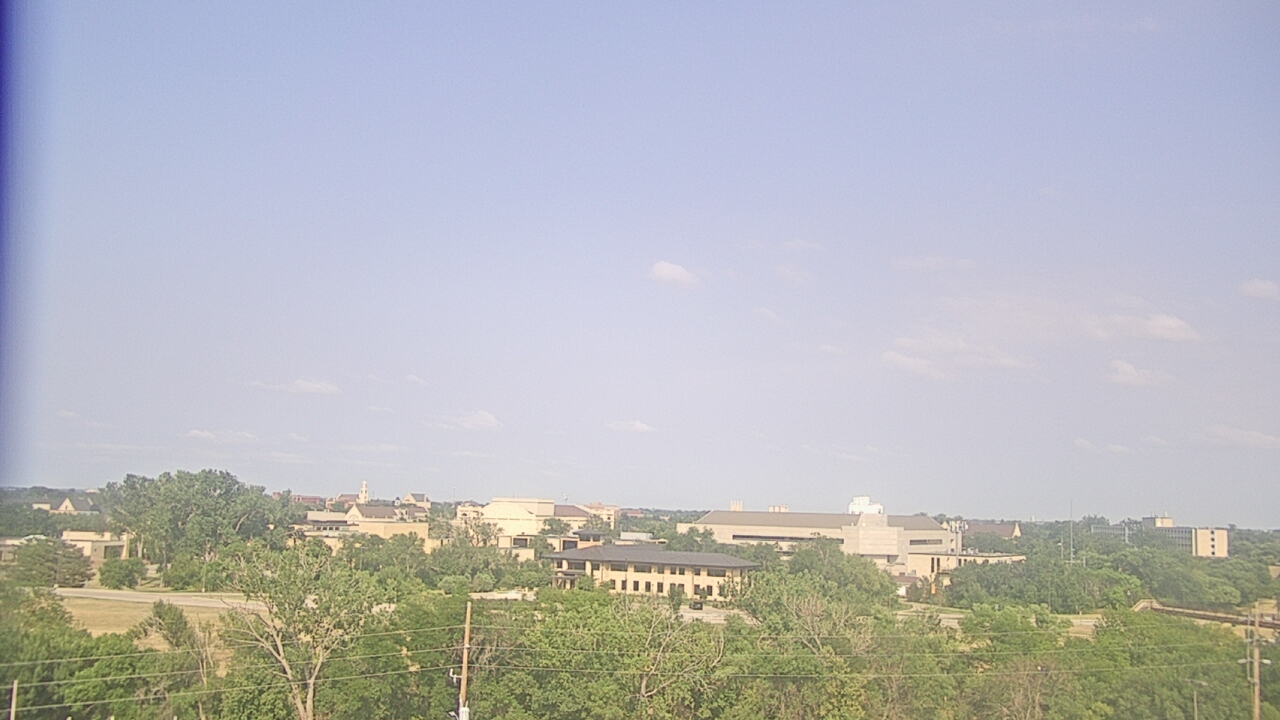 Thumbnail for current weather camera view from Fort Hays State University in Hays, Kansas
