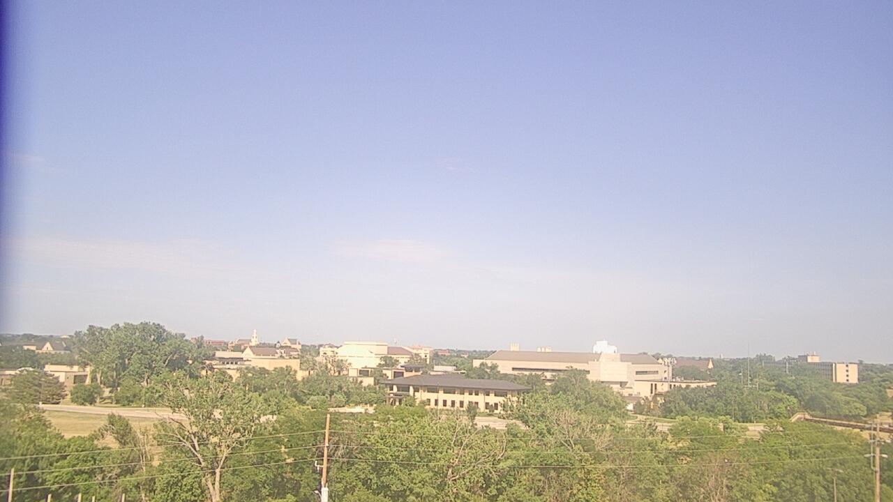 Thumbnail for current weather camera view from Fort Hays State University in Hays, Kansas