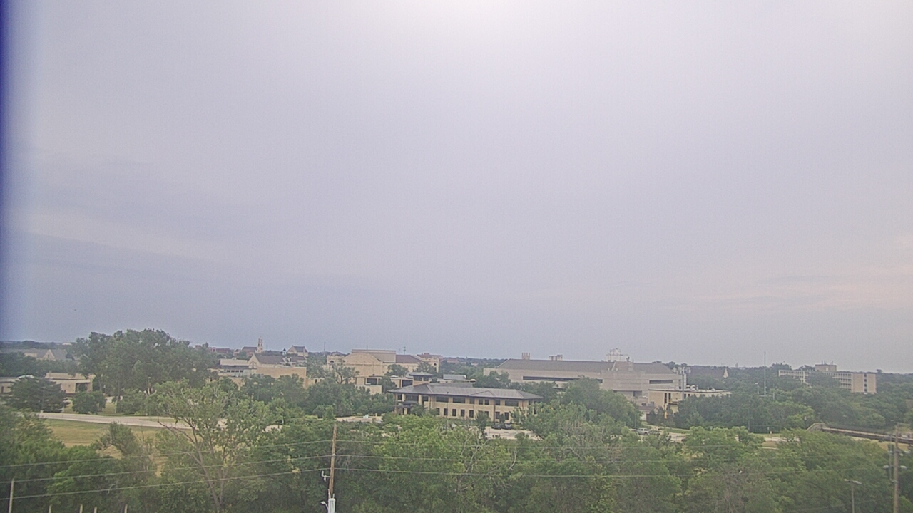 Thumbnail for current weather camera view from Fort Hays State University in Hays, Kansas