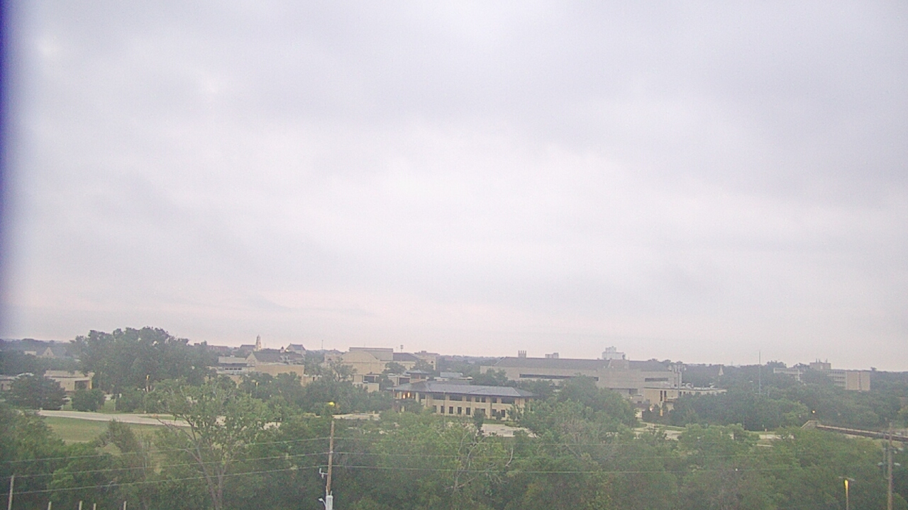 Thumbnail for current weather camera view from Fort Hays State University in Hays, Kansas