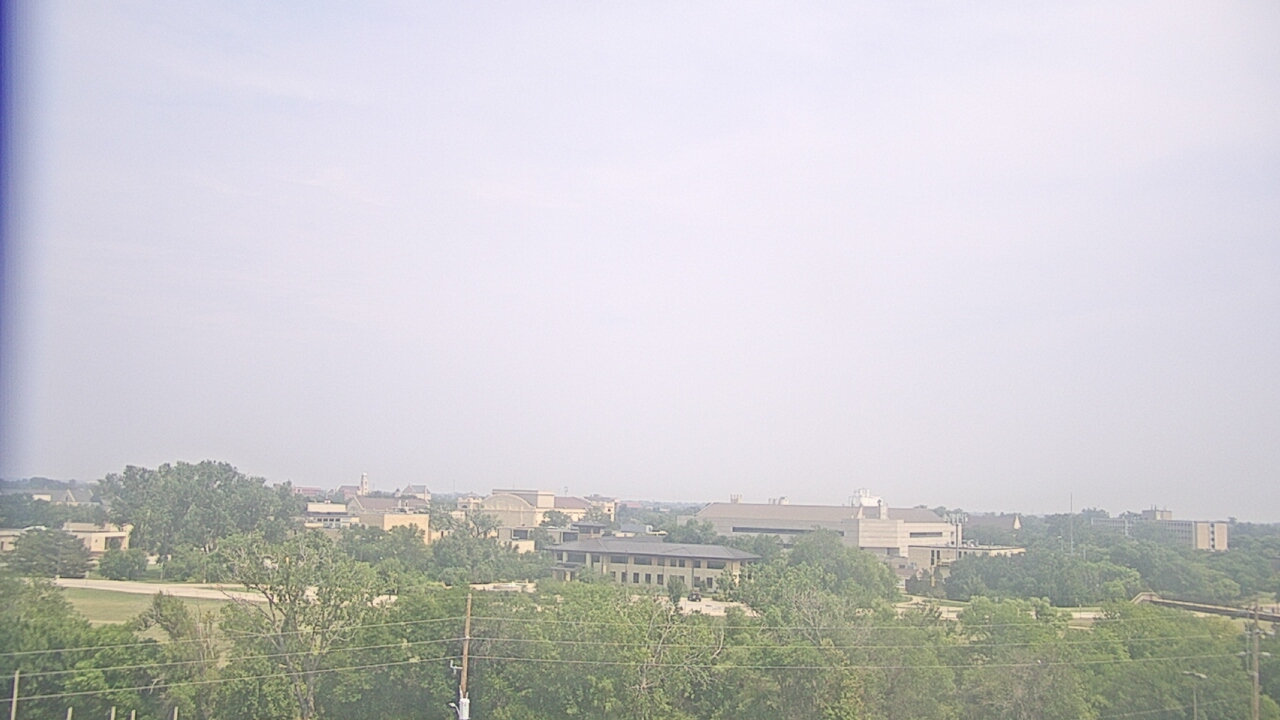 Thumbnail for current weather camera view from Fort Hays State University in Hays, Kansas