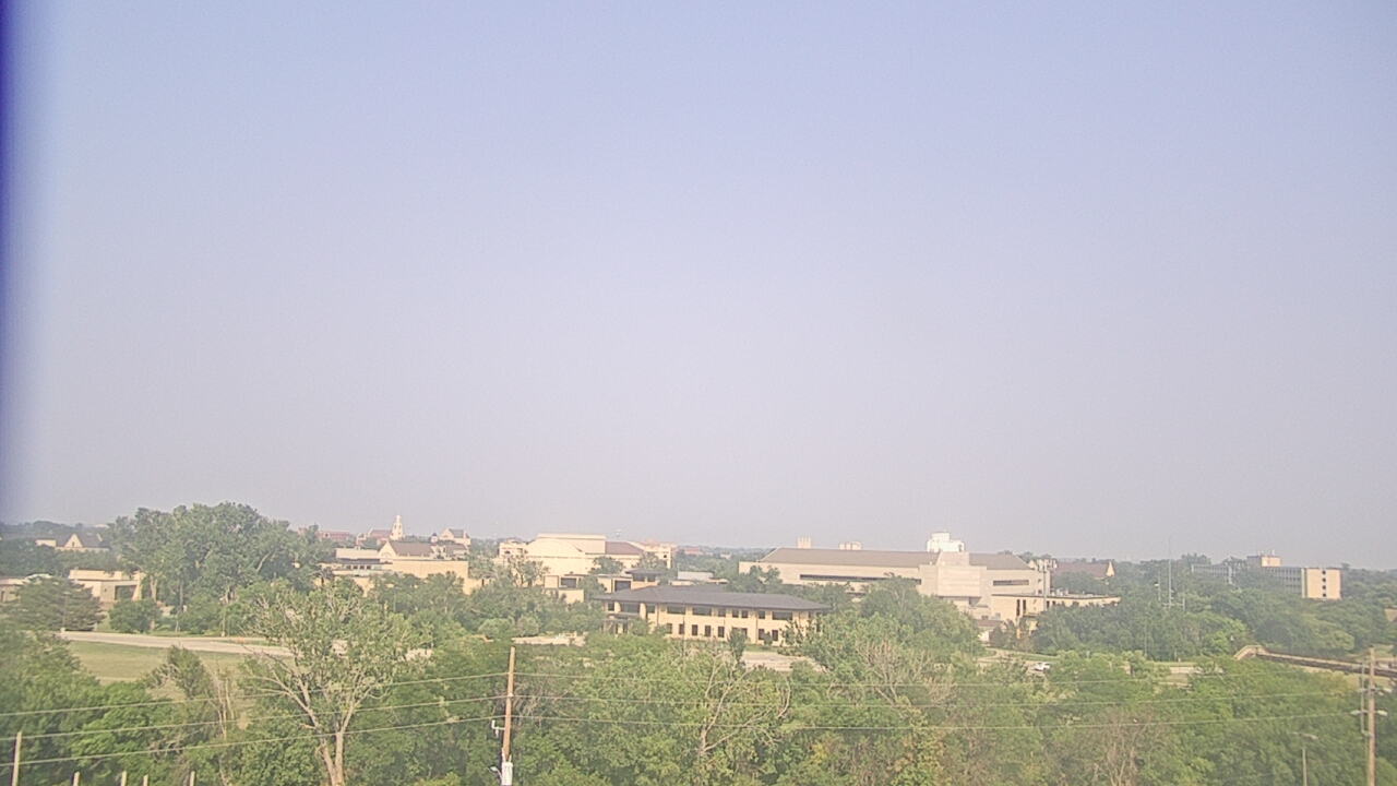 Thumbnail for current weather camera view from Fort Hays State University in Hays, Kansas