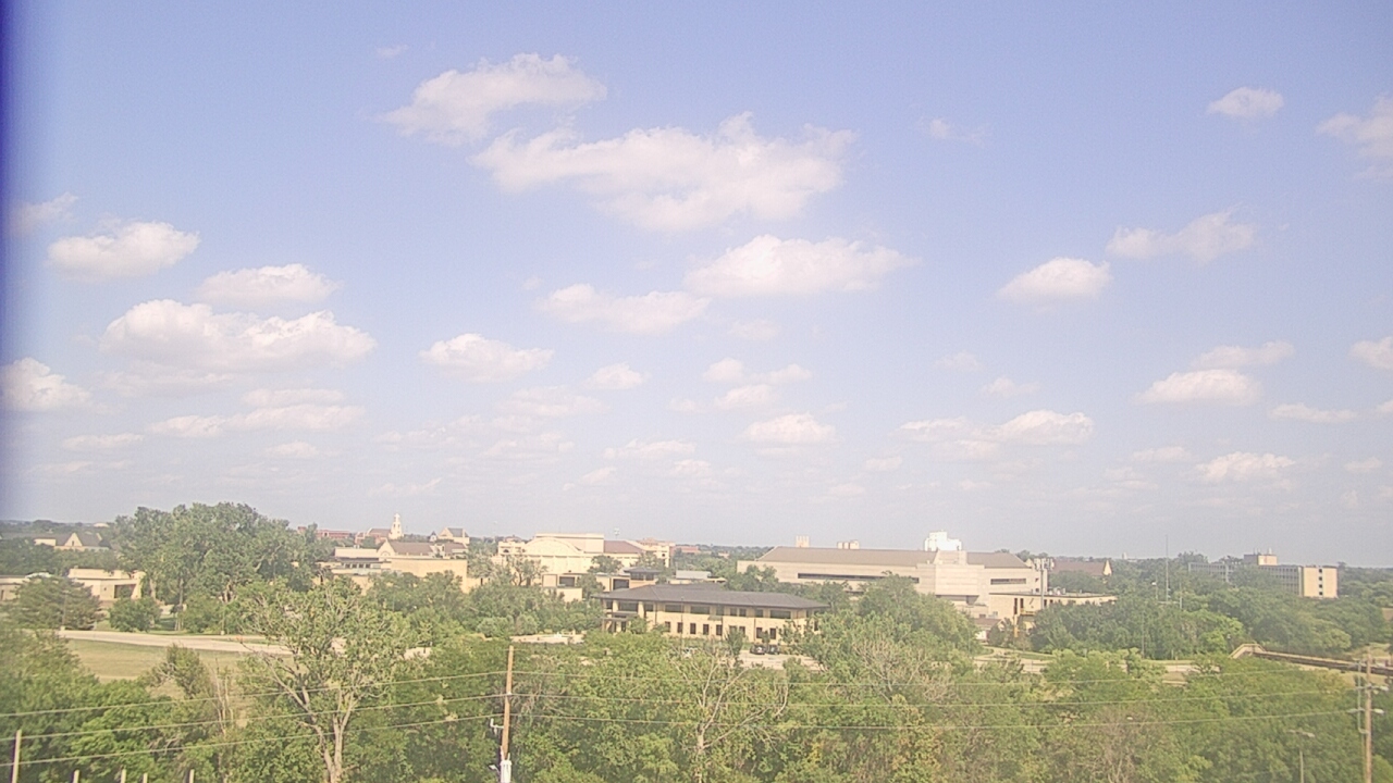 Thumbnail for current weather camera view from Fort Hays State University in Hays, Kansas