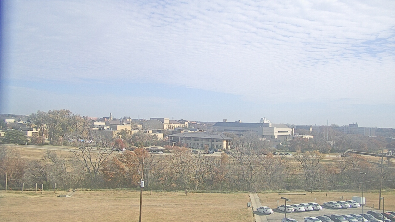 Thumbnail for current weather camera view from Fort Hays State University in Hays, Kansas