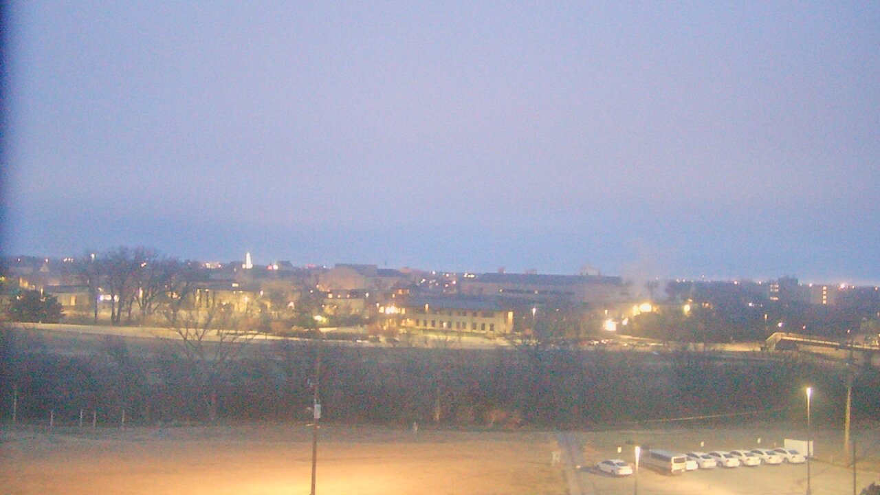 Thumbnail for current weather camera view from Fort Hays State University in Hays, Kansas