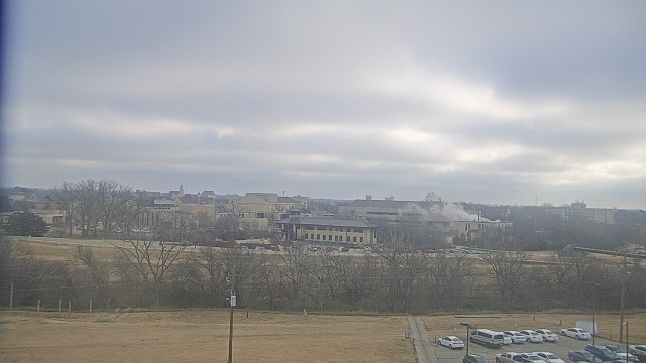Thumbnail for current weather camera view from Fort Hays State University in Hays, Kansas