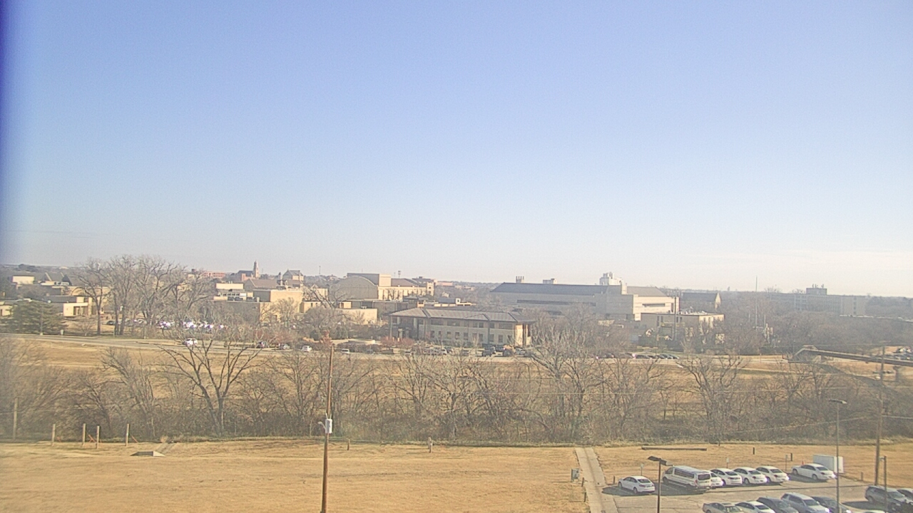 Thumbnail for current weather camera view from Fort Hays State University in Hays, Kansas