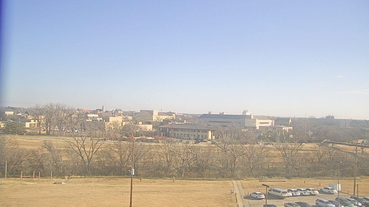 Thumbnail for current weather camera view from Fort Hays State University in Hays, Kansas