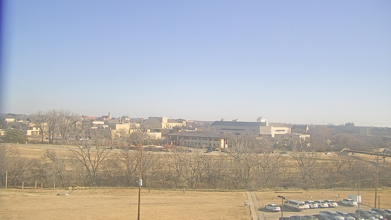 Thumbnail for current weather camera view from Fort Hays State University in Hays, Kansas