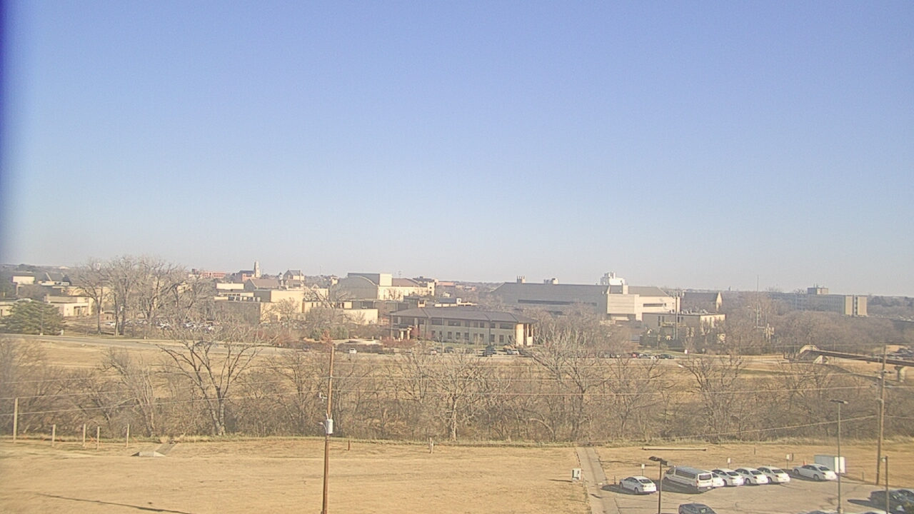 Thumbnail for current weather camera view from Fort Hays State University in Hays, Kansas