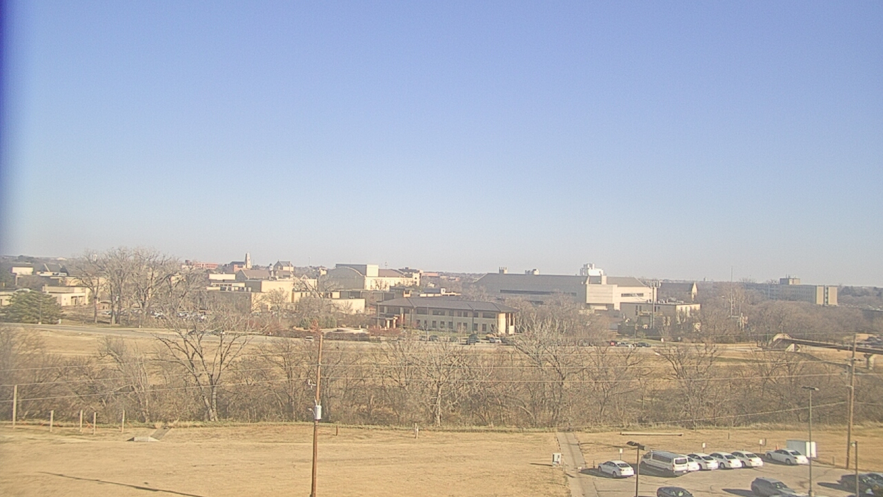 Thumbnail for current weather camera view from Fort Hays State University in Hays, Kansas