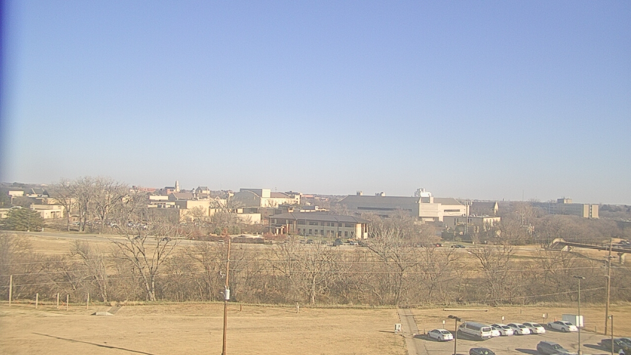 Thumbnail for current weather camera view from Fort Hays State University in Hays, Kansas