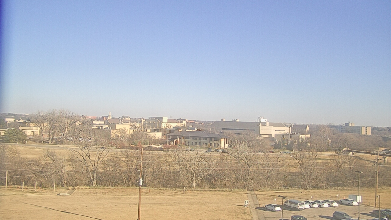 Thumbnail for current weather camera view from Fort Hays State University in Hays, Kansas