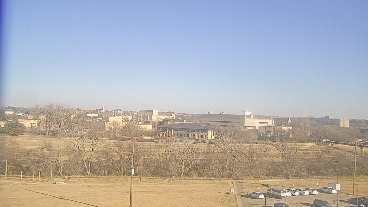 Thumbnail for current weather camera view from Fort Hays State University in Hays, Kansas