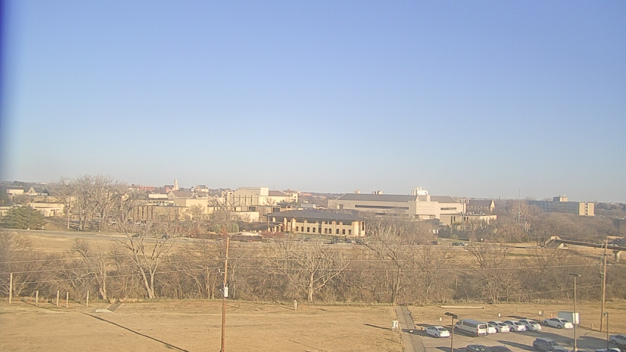 Thumbnail for current weather camera view from Fort Hays State University in Hays, Kansas
