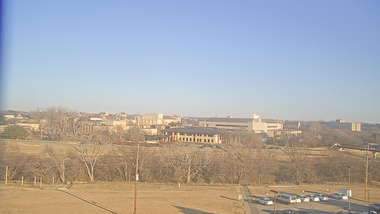 Thumbnail for current weather camera view from Fort Hays State University in Hays, Kansas