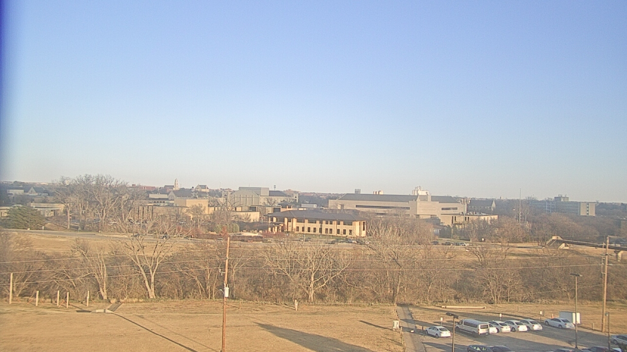 Thumbnail for current weather camera view from Fort Hays State University in Hays, Kansas