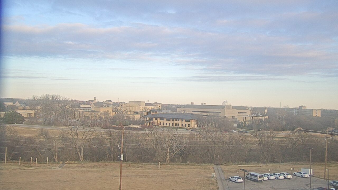 Thumbnail for current weather camera view from Fort Hays State University in Hays, Kansas