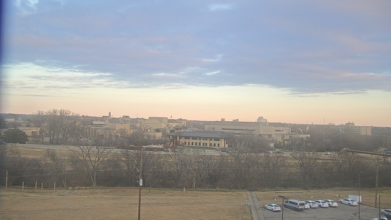 Thumbnail for current weather camera view from Fort Hays State University in Hays, Kansas