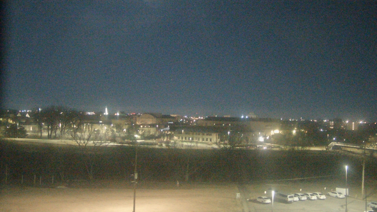 Thumbnail for current weather camera view from Fort Hays State University in Hays, Kansas