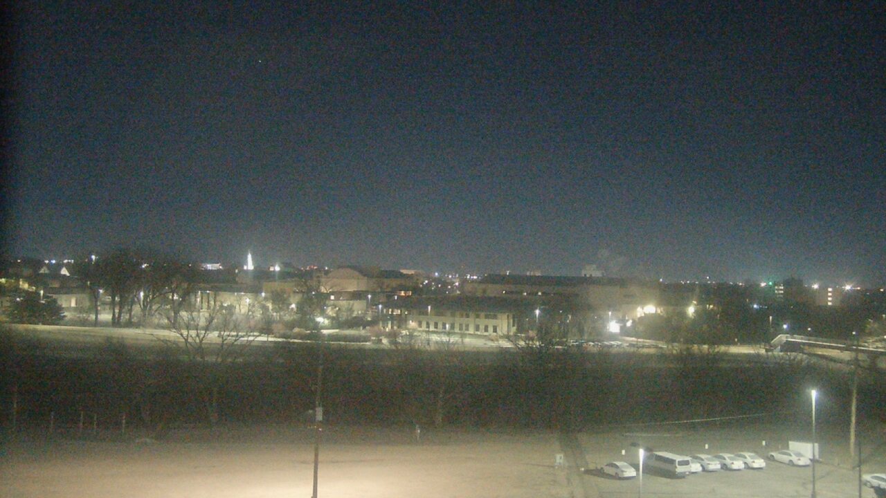 Thumbnail for current weather camera view from Fort Hays State University in Hays, Kansas