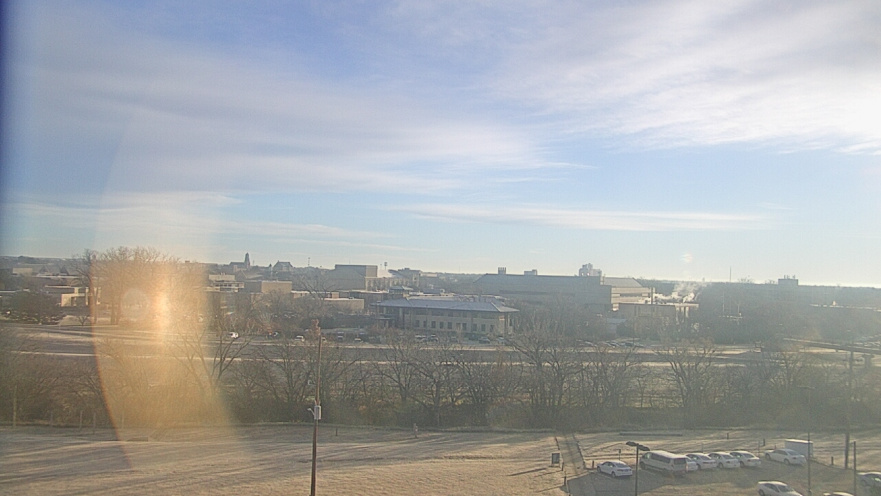 Thumbnail for current weather camera view from Fort Hays State University in Hays, Kansas