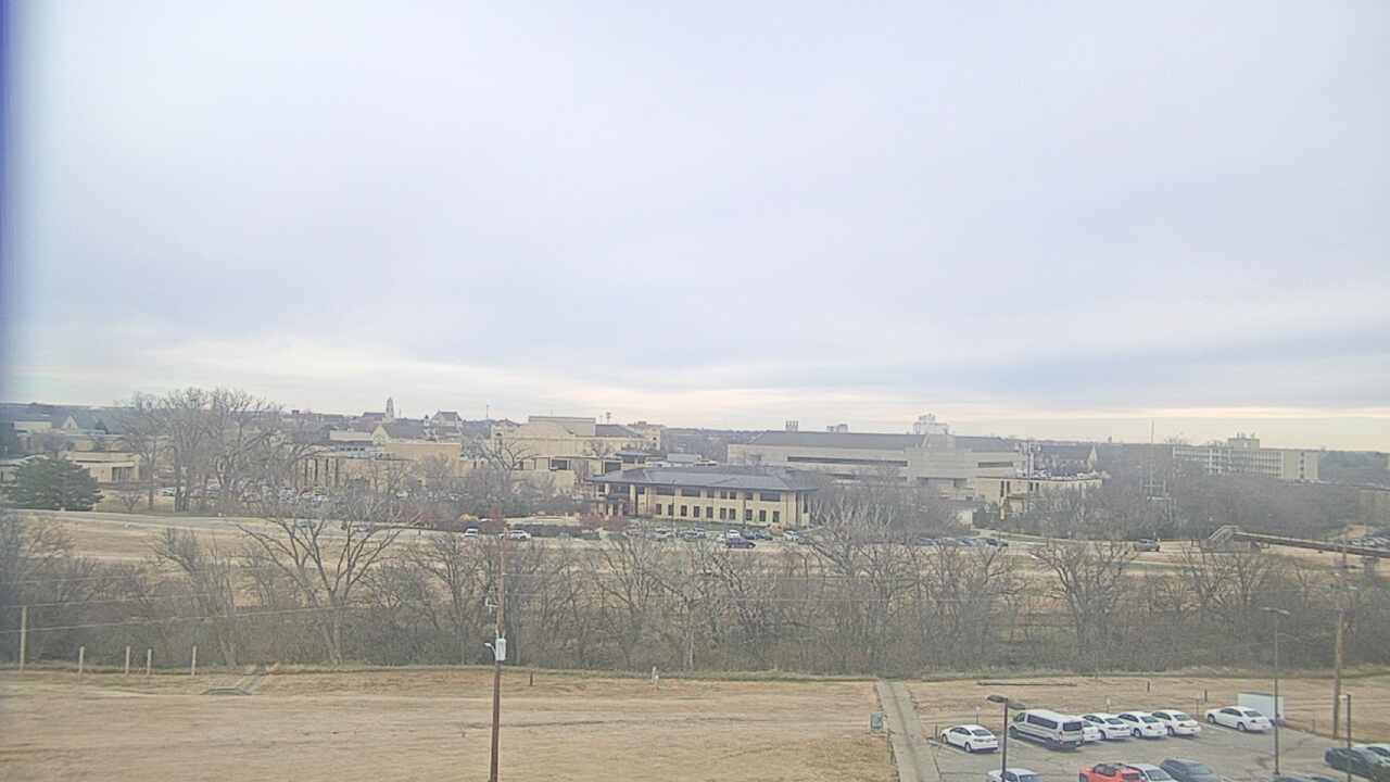 Thumbnail for current weather camera view from Fort Hays State University in Hays, Kansas
