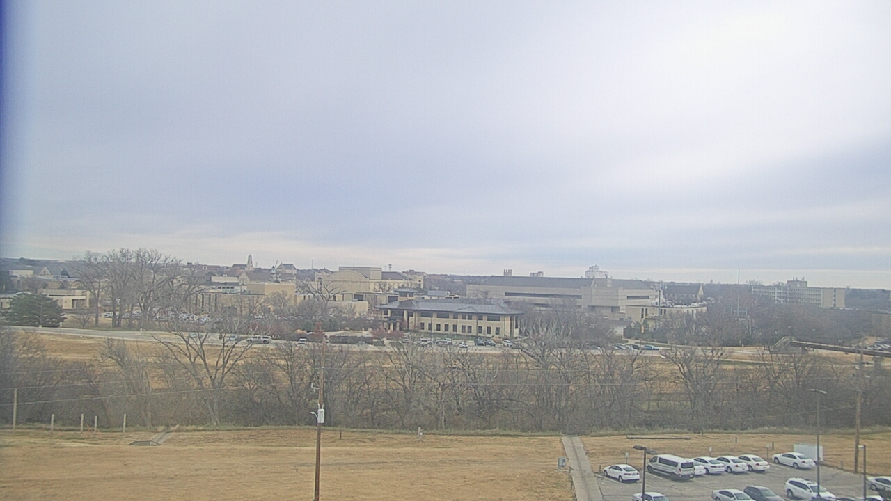 Thumbnail for current weather camera view from Fort Hays State University in Hays, Kansas