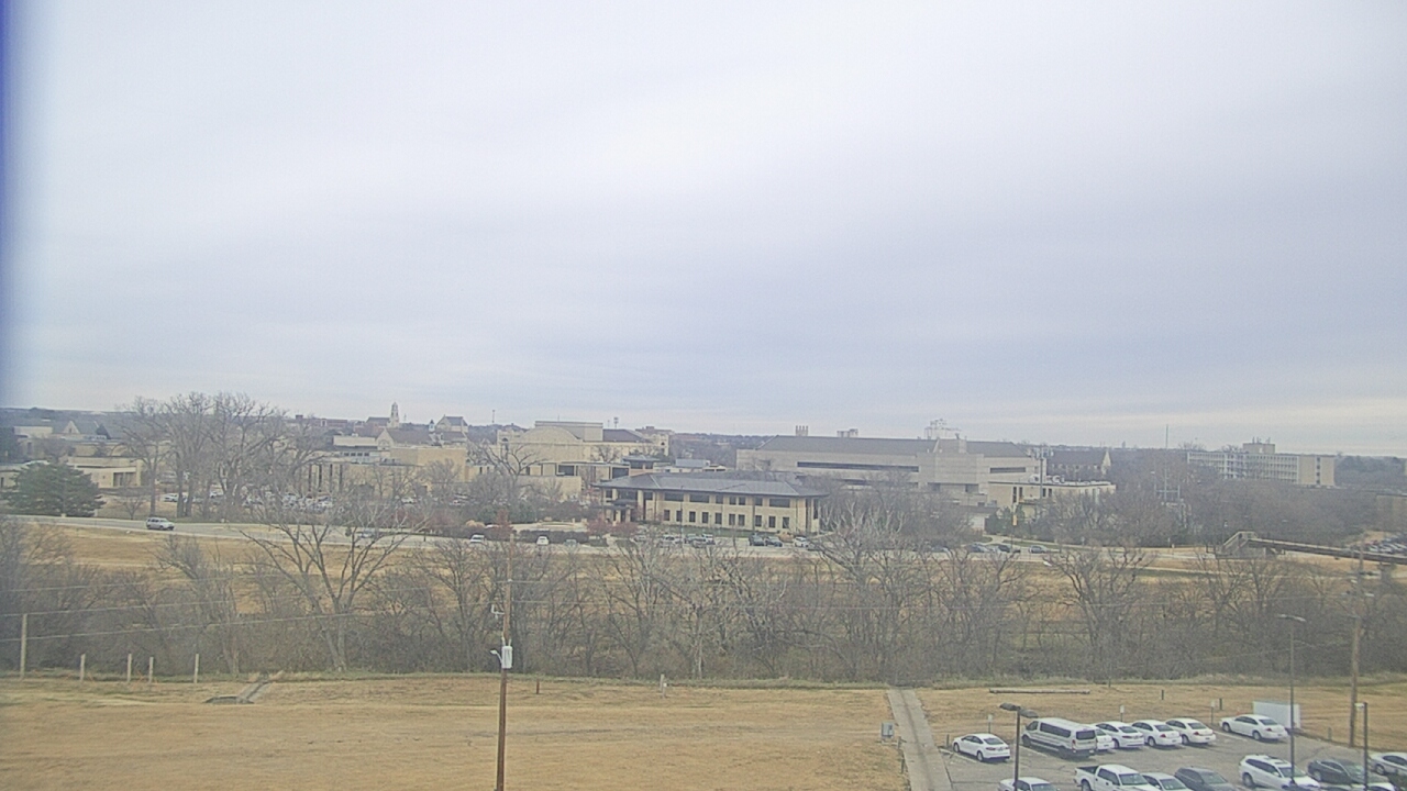 Thumbnail for current weather camera view from Fort Hays State University in Hays, Kansas