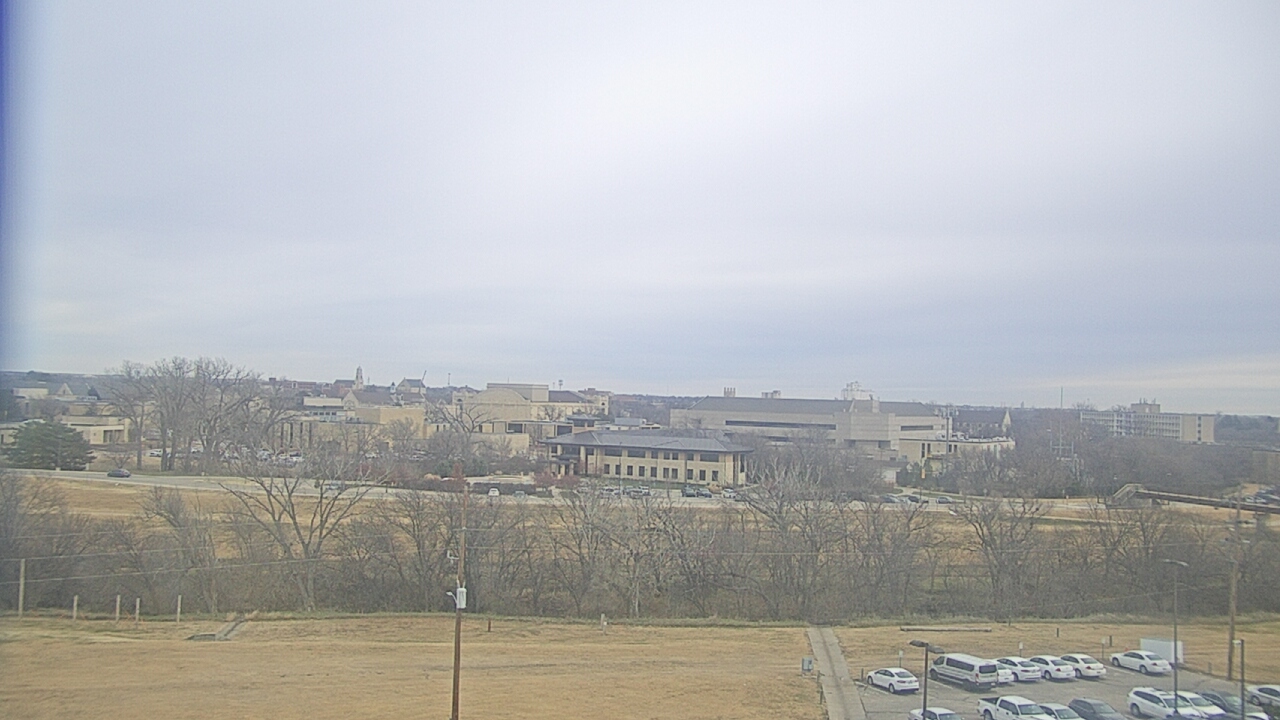 Thumbnail for current weather camera view from Fort Hays State University in Hays, Kansas