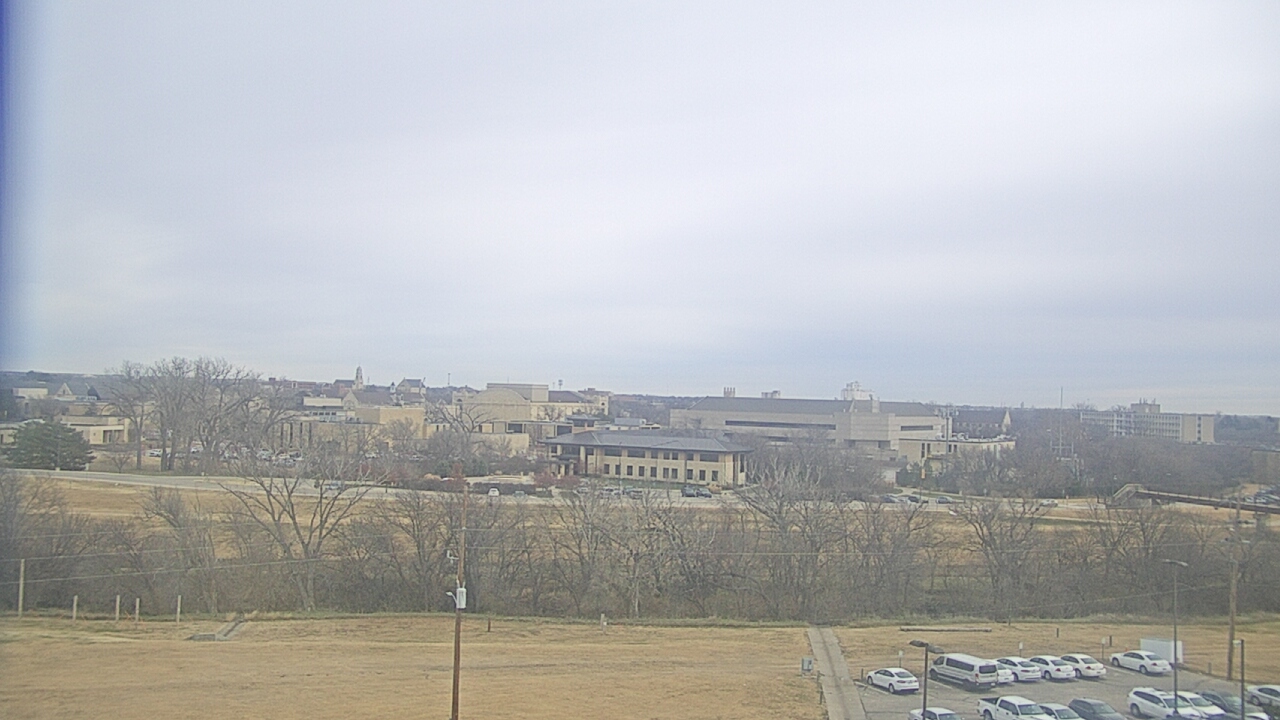 Thumbnail for current weather camera view from Fort Hays State University in Hays, Kansas