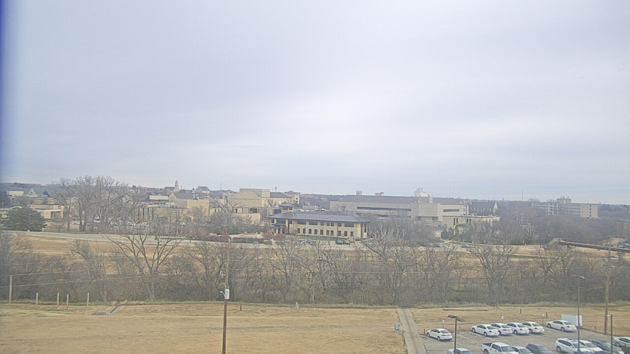 Thumbnail for current weather camera view from Fort Hays State University in Hays, Kansas