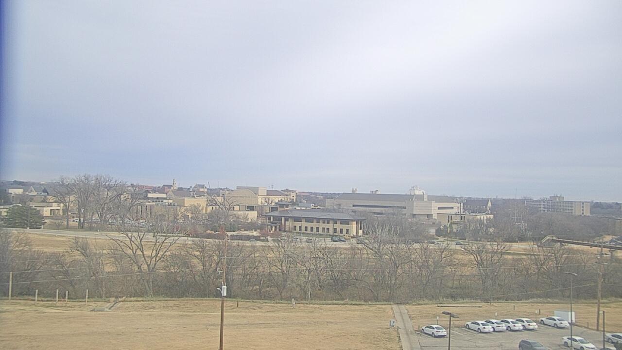 Thumbnail for current weather camera view from Fort Hays State University in Hays, Kansas