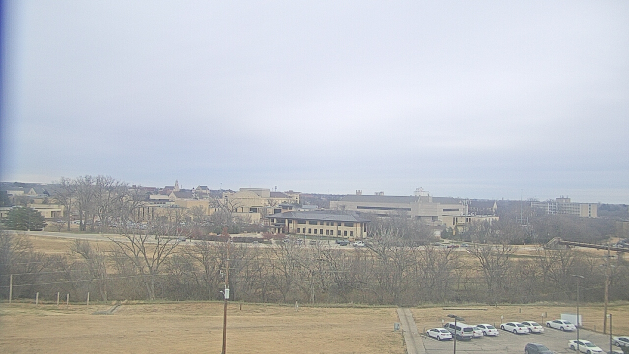 Thumbnail for current weather camera view from Fort Hays State University in Hays, Kansas