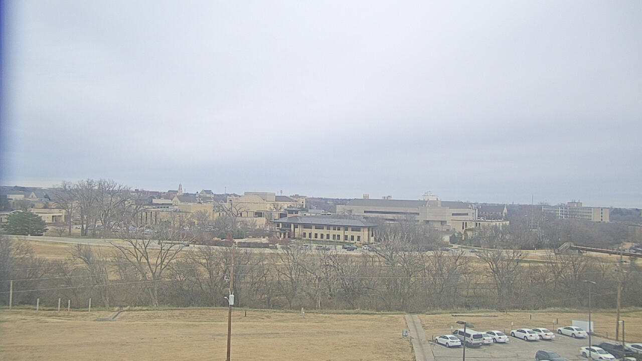 Thumbnail for current weather camera view from Fort Hays State University in Hays, Kansas