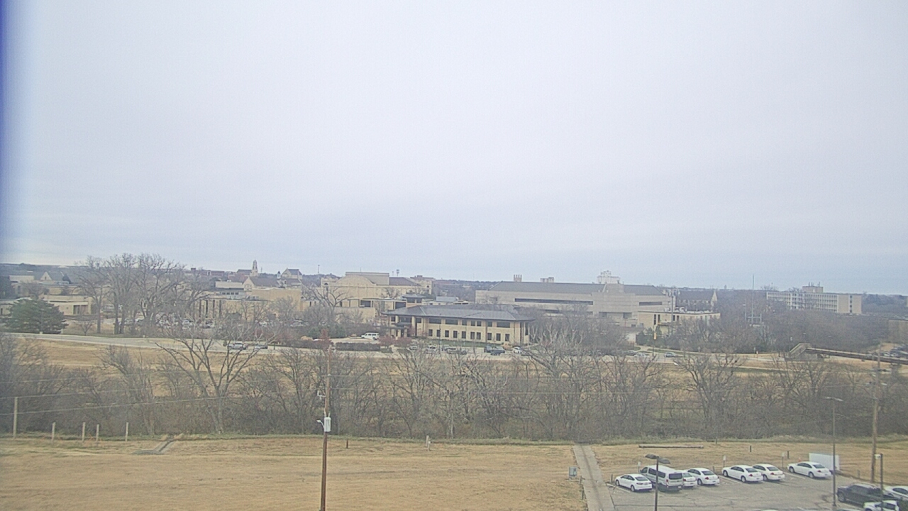 Thumbnail for current weather camera view from Fort Hays State University in Hays, Kansas