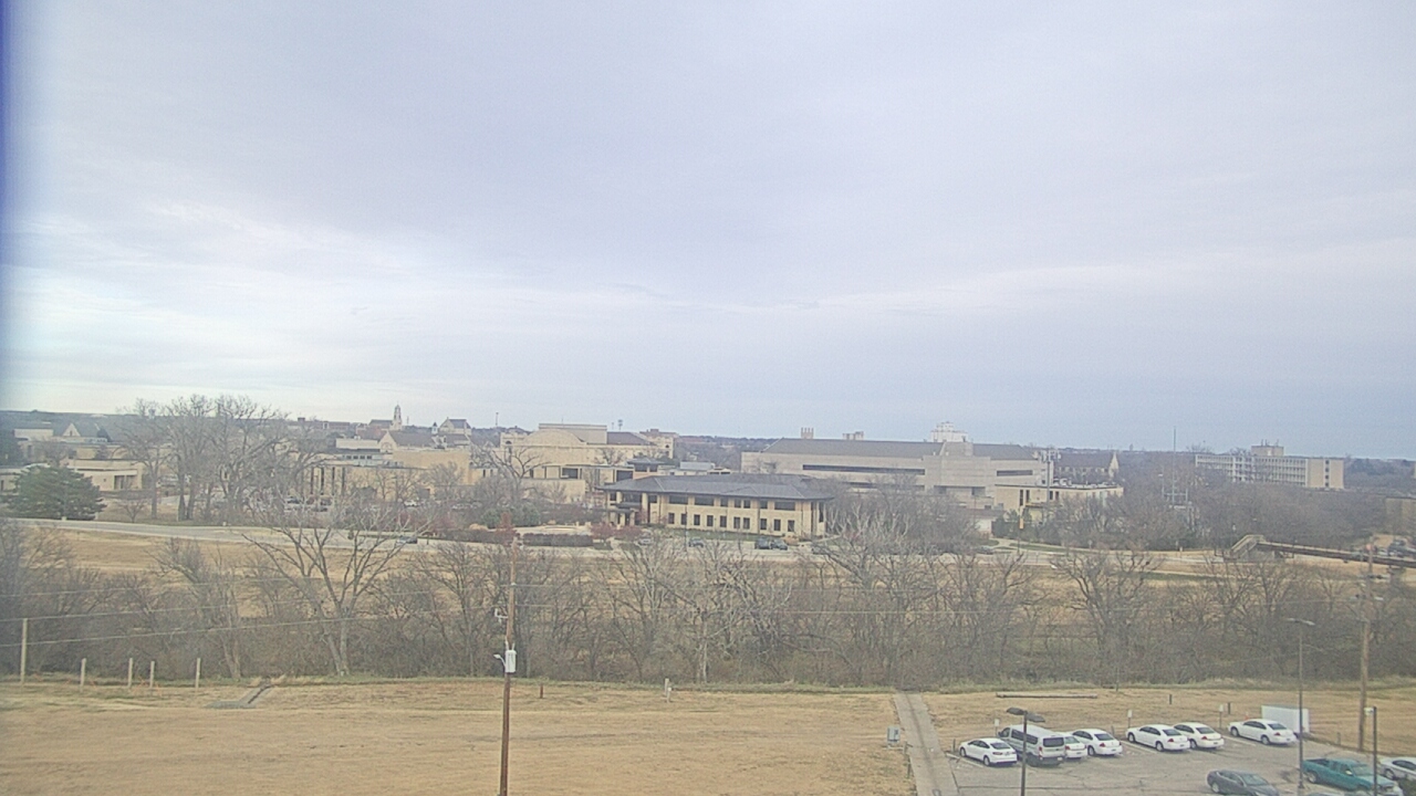 Thumbnail for current weather camera view from Fort Hays State University in Hays, Kansas