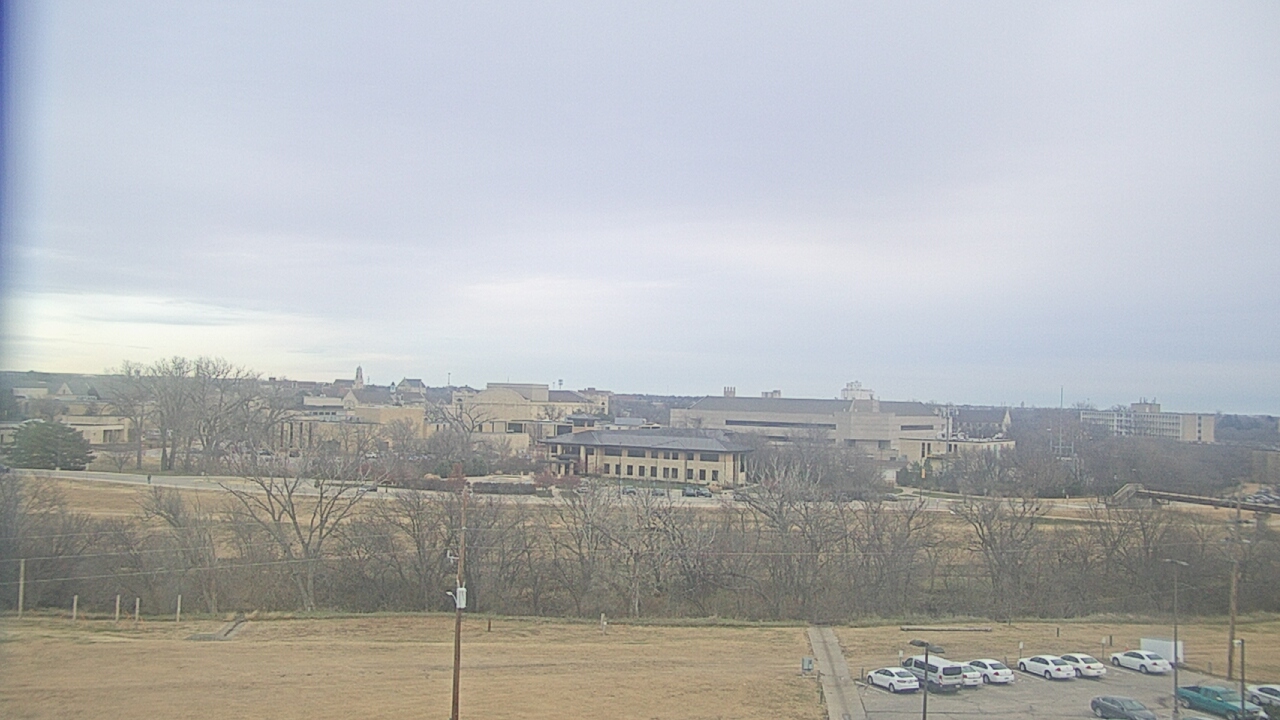 Thumbnail for current weather camera view from Fort Hays State University in Hays, Kansas