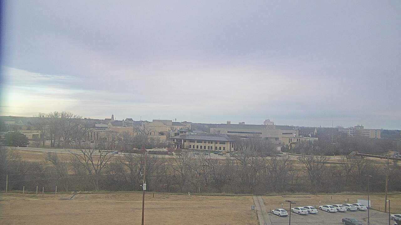 Thumbnail for current weather camera view from Fort Hays State University in Hays, Kansas