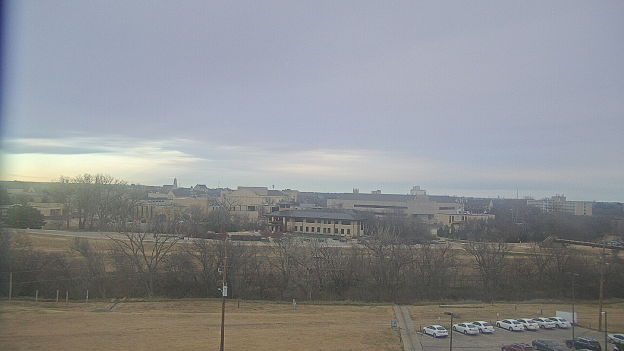 Thumbnail for current weather camera view from Fort Hays State University in Hays, Kansas