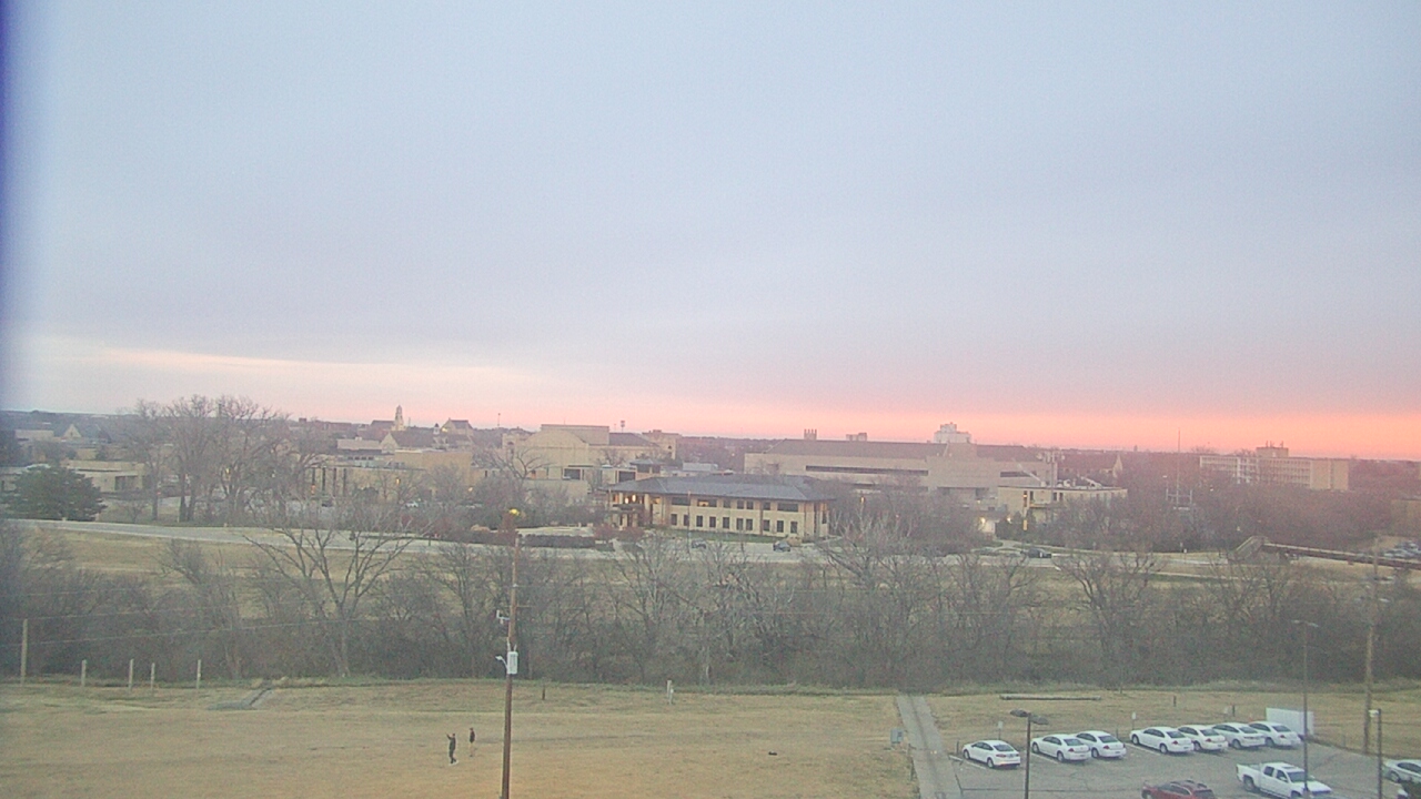 Thumbnail for current weather camera view from Fort Hays State University in Hays, Kansas