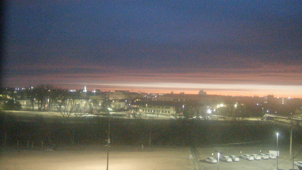 Thumbnail for current weather camera view from Fort Hays State University in Hays, Kansas