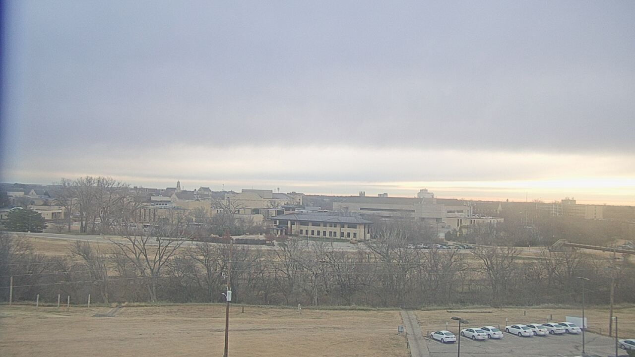 Thumbnail for current weather camera view from Fort Hays State University in Hays, Kansas