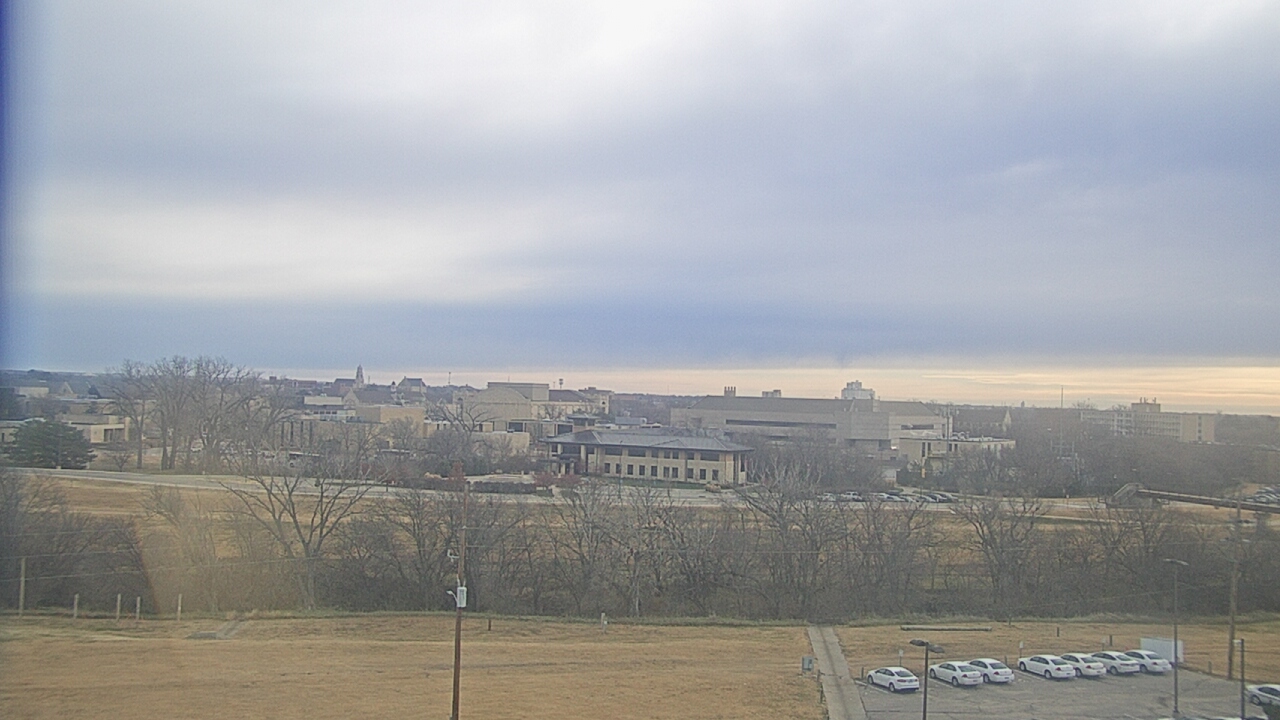 Thumbnail for current weather camera view from Fort Hays State University in Hays, Kansas