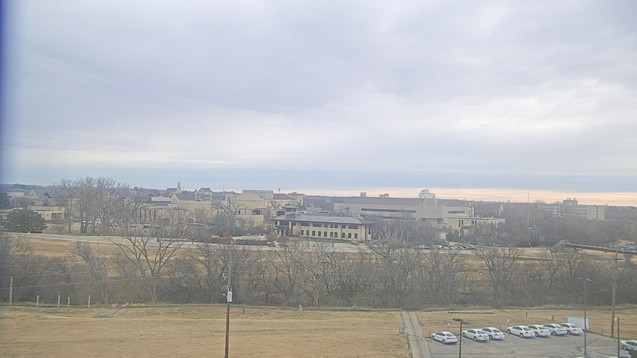 Thumbnail for current weather camera view from Fort Hays State University in Hays, Kansas