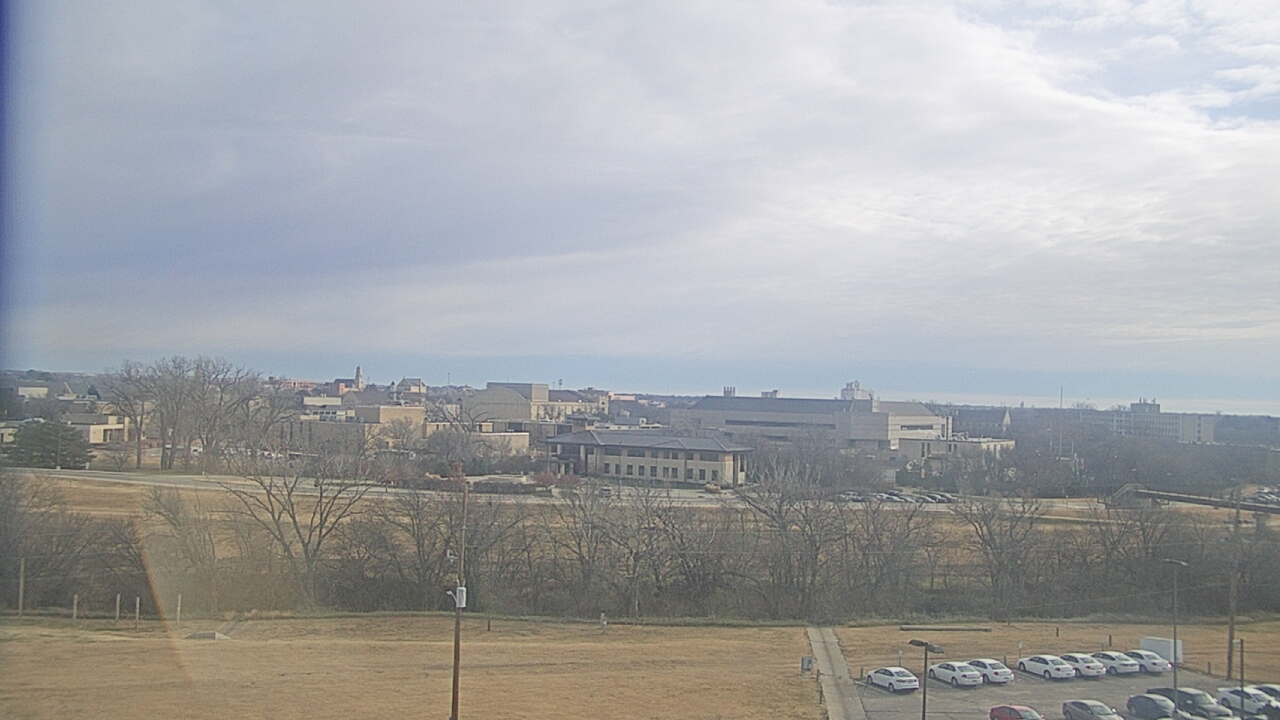 Thumbnail for current weather camera view from Fort Hays State University in Hays, Kansas