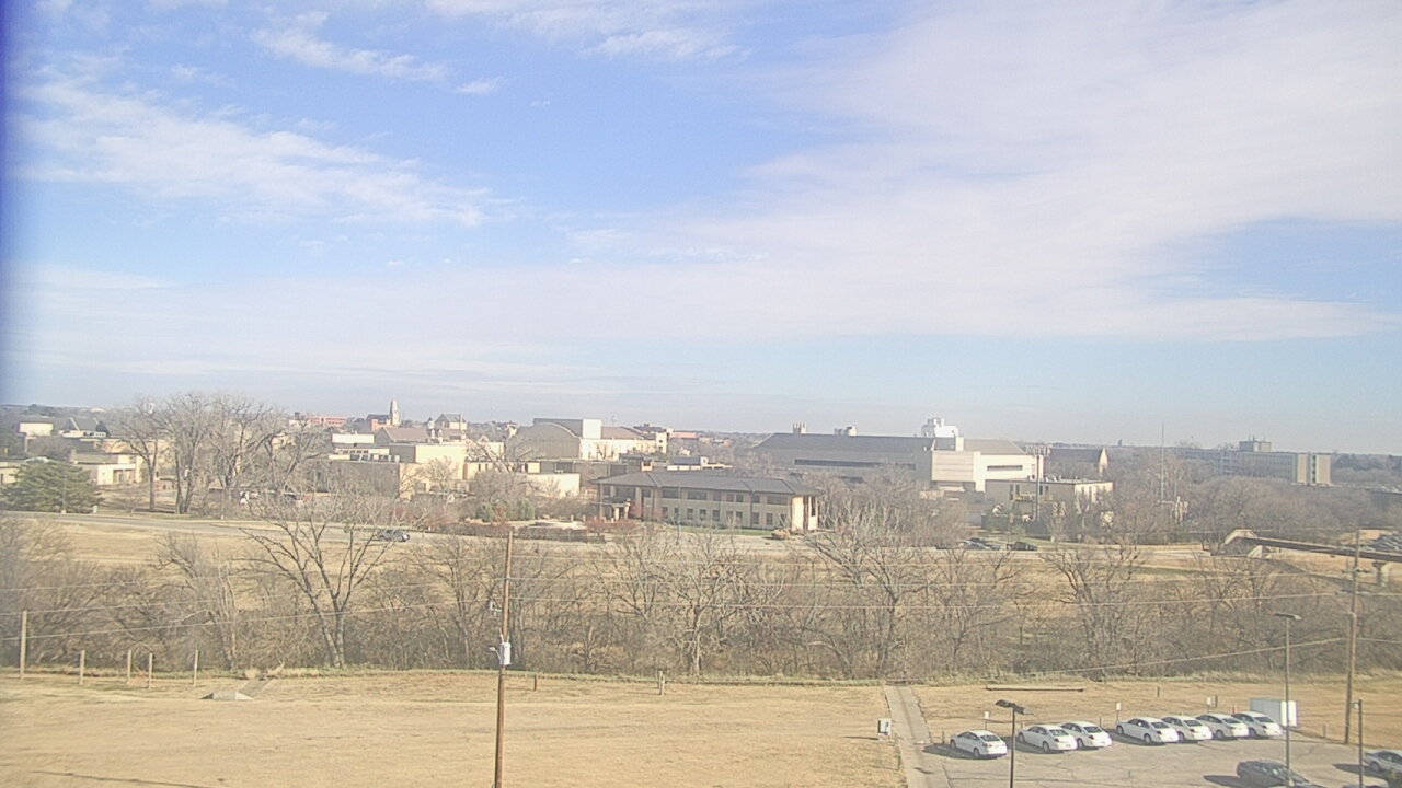 Thumbnail for current weather camera view from Fort Hays State University in Hays, Kansas