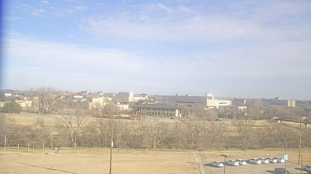 Thumbnail for current weather camera view from Fort Hays State University in Hays, Kansas